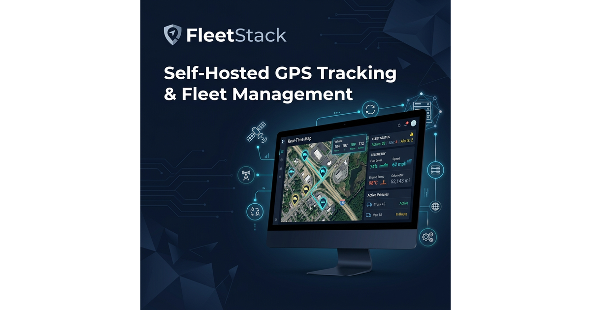 Self-Hosted GPS Tracking & Fleet Management Software
